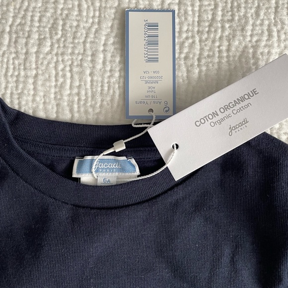 Jacadi Paris long sleeve T-shirt with chess design - Picture 2 of 4